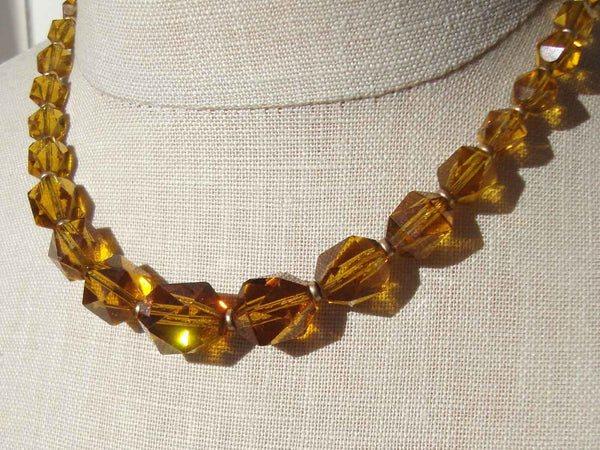 Vintage Bohemian Czech Necklace
