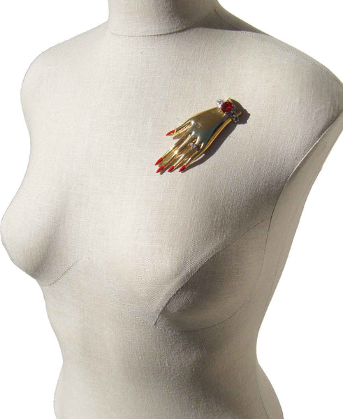 80s Butler & Wilson Cocktail Brooch