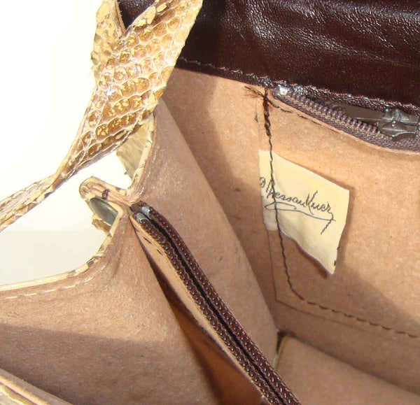 Vintage Snake Bag Pocketbook