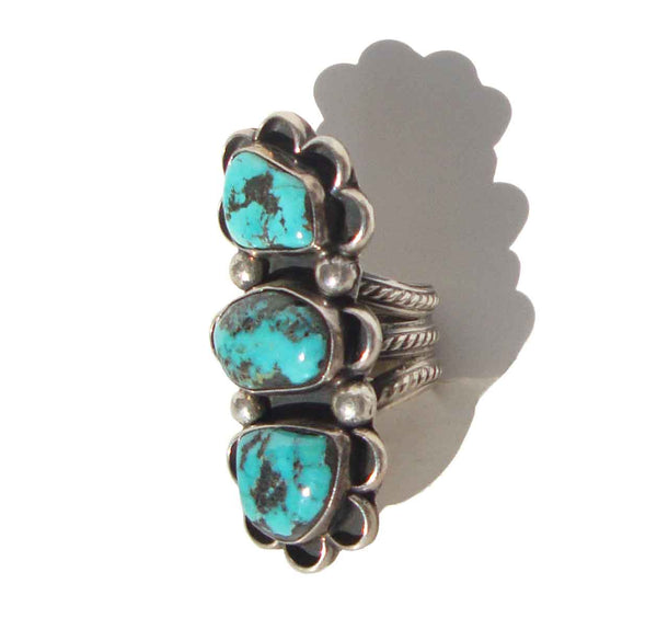 Navajo Sterling Silver & Turquoise