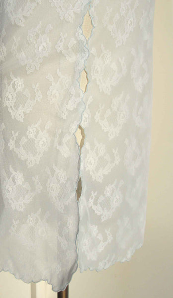 Side Scalloped Nightgown
