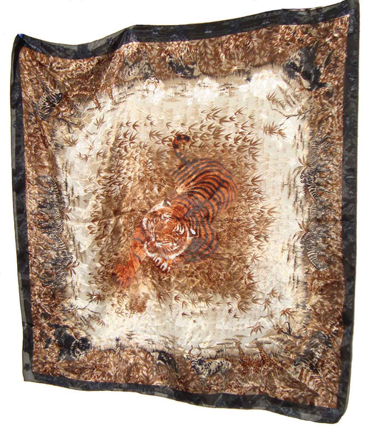 Vintage Safari Animal Scarf