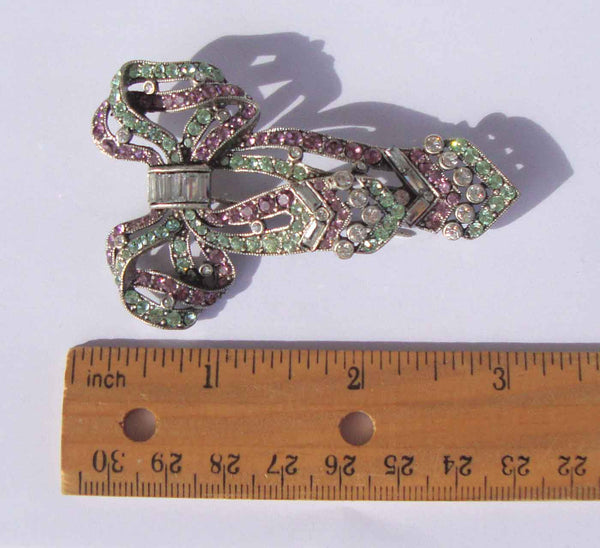Crystal Cocktail Brooch Pin