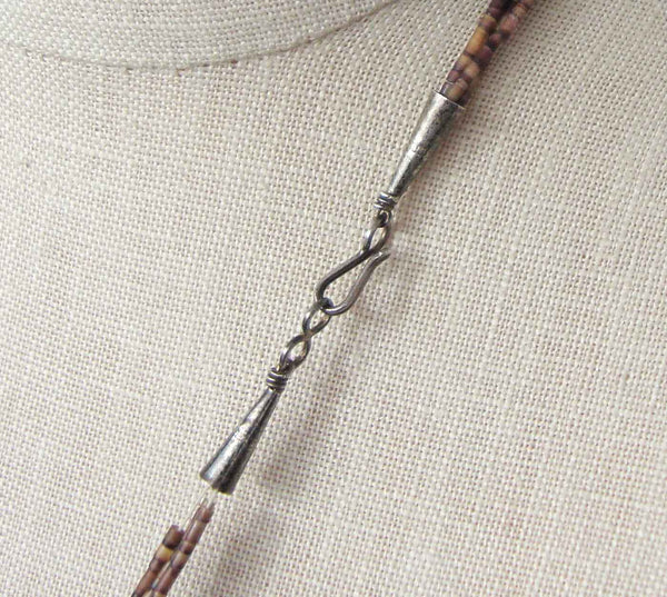 Vintage Sterling Silver Necklace Tips