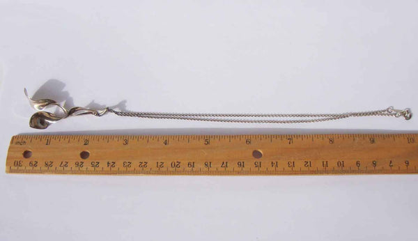Vintage Tiffany Orchid Lariat by Frank Gehry