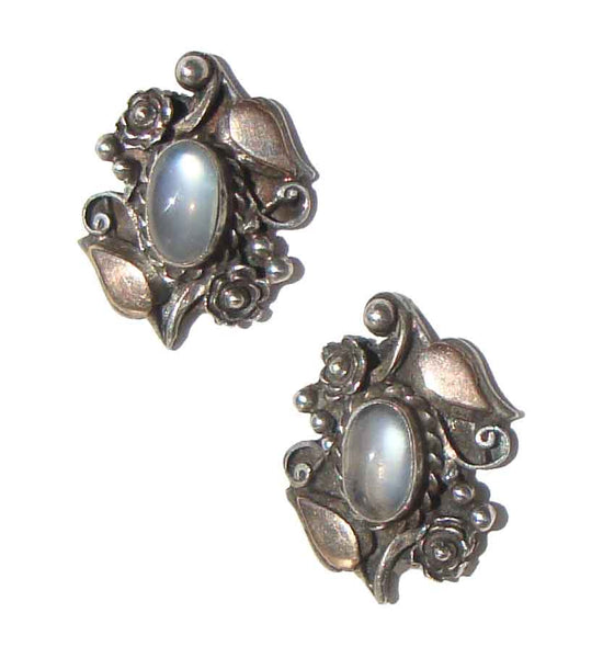 Vintage Moonstone Earrings