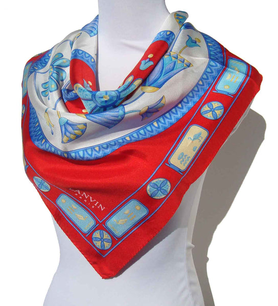 Jeanne Lanvin Egyptian Scarf - Metro Retro Vintage