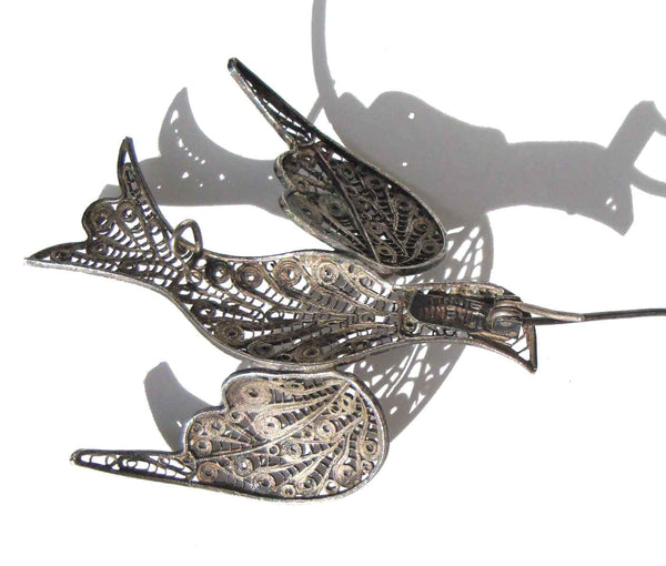 Vintage Made in Mexico Bird Brooch