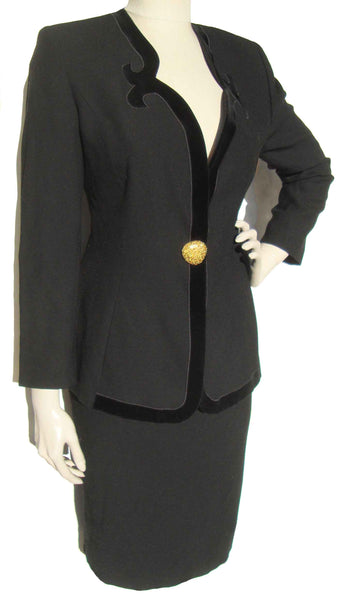 Vintage Made in France Skirt Suit