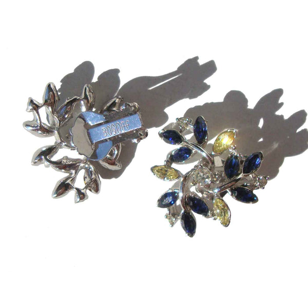 40s 50s Bogoff Earrings - Metro Retro Vintage