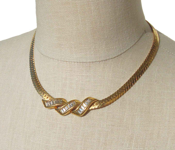 Vintage Swarovski Crystal Necklace