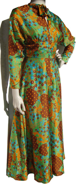1960s Hostess Gown Palazzo Pants