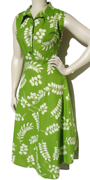 Vintage Garden Party Dress Plus Size