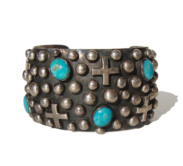 Chimney Butte Turquoise Bracelet - Metro Retro Vintage