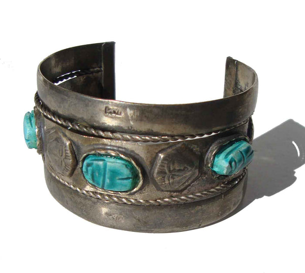 Ancient Egyptian Revival Bracelet - Metro Retro Vintage