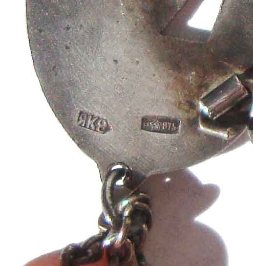 60s Russian Silver Hallmark