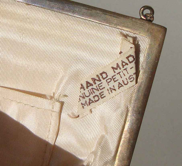 Vintage Made in Austria Purse Label