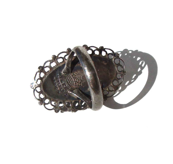 Vintage Plata Real Sterling Silver Ring