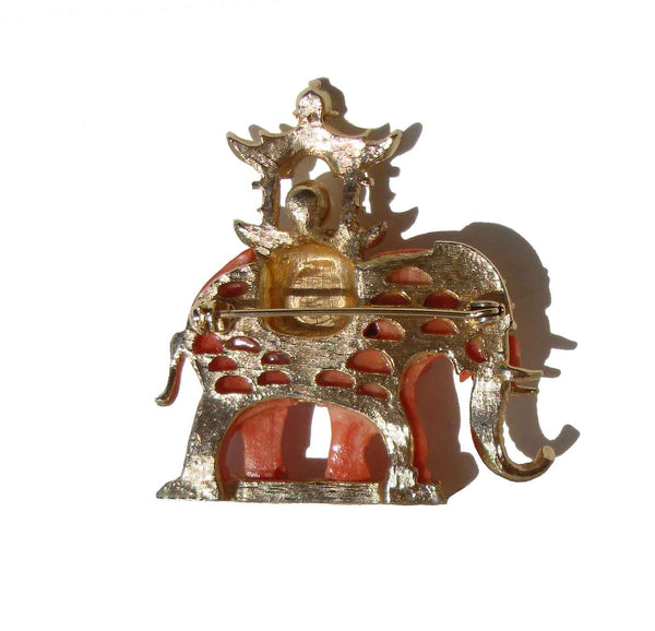 Vintage Unsigned Hattie Carnegie Brooch