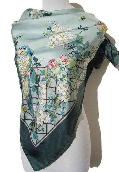 Diane Voyentzie Painted Scarf