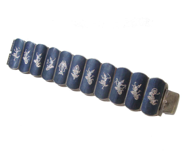 Nielloware Bracelet - Metro Retro Vintage