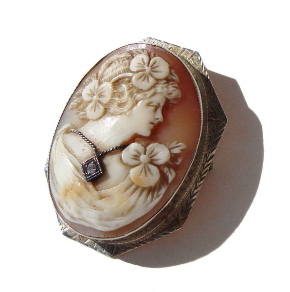 Vintage Cameo en Habille