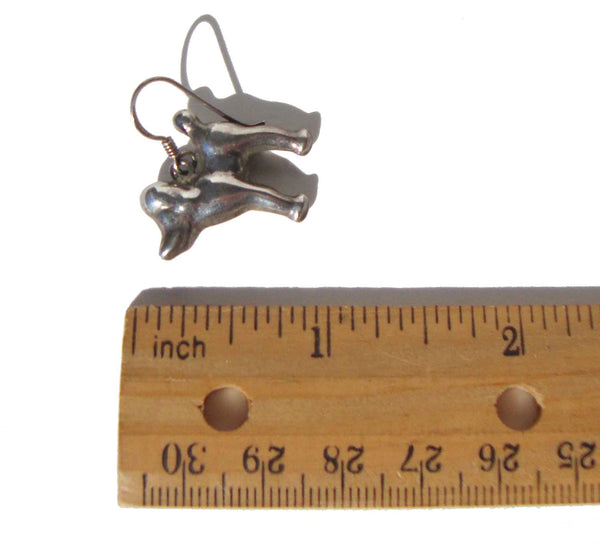 French Poodle Earrings - Metro Retro Vintage