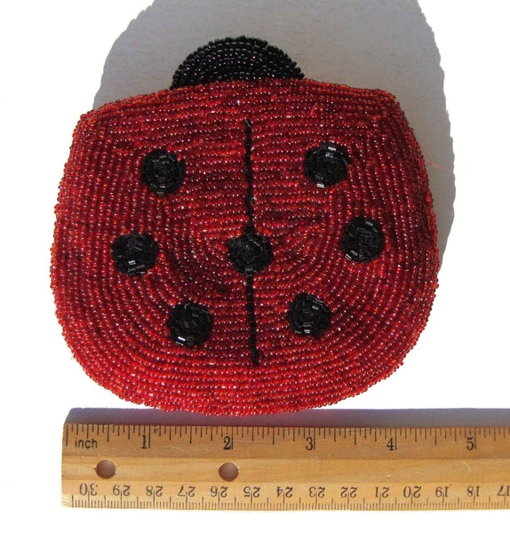 1990s Ladybug Purse - Metro Retro Vintage