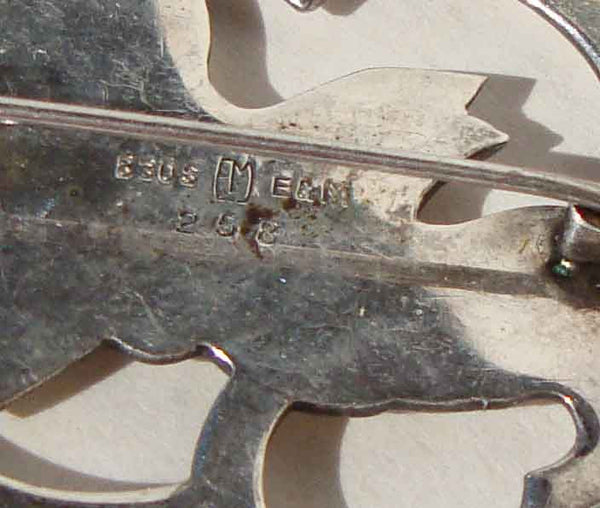 Signature of Eiler & Marloe Bird Brooch