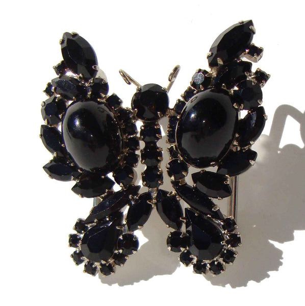 60s Juliana Butterfly Belt Buckle DeLizza & Elster