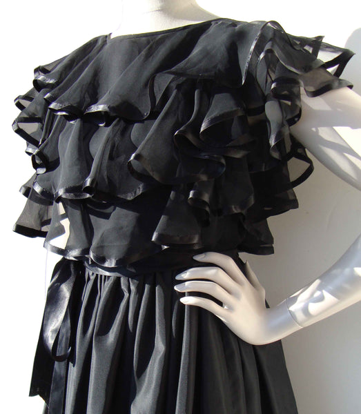 Vintage Black Party Dress