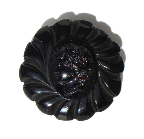 Vintage Bakelite Cameo Brooch