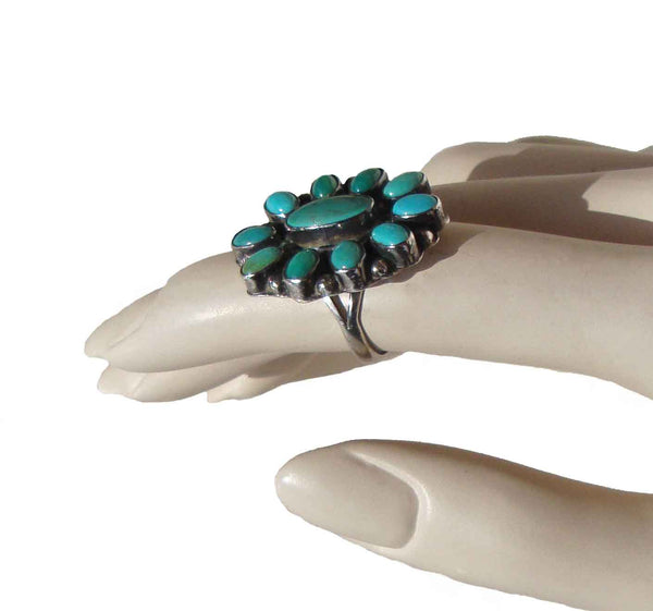 Navajo Turquoise Ring - Metro Retro Vintage