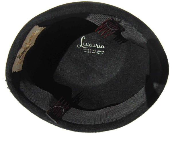 Vintage Luxuria Hat Imported Body Made in Italy