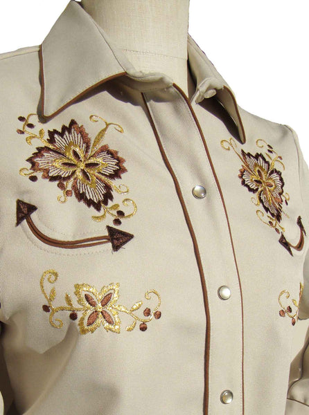 Vintage Pearl Snap Button Shirt