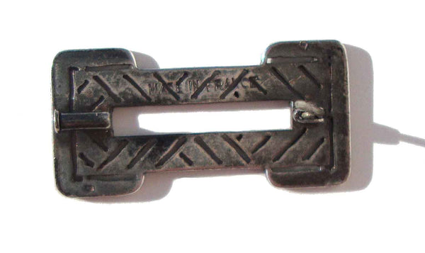 Hallmarks on Art Deco Silver Brooch