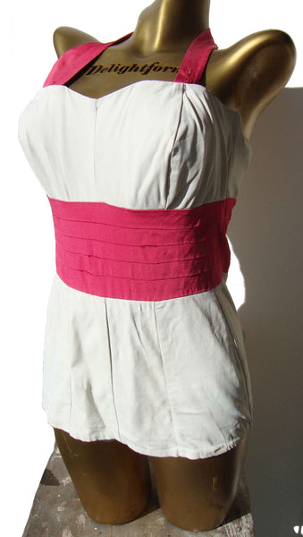 50s Pin Up Bathing Suit
