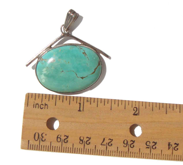 Navajo Turquoise Pendant - Metro Retro Vintage