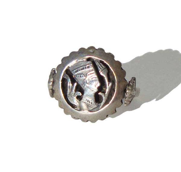 Egyptian Nefertiti Ring - Metro Retro Vintage