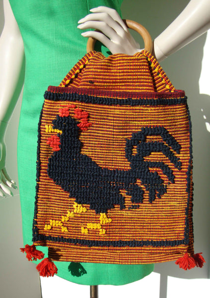 Barcelos Rooster Bag - Metro Retro Vintage