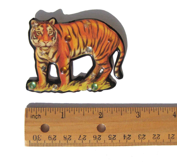 Tiger Brooch Pin - Metro Retro Vintage