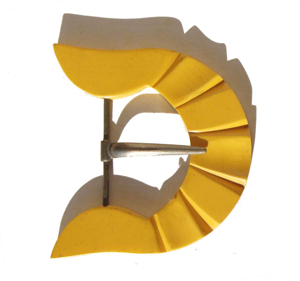 Carved  Bakelite Buckle