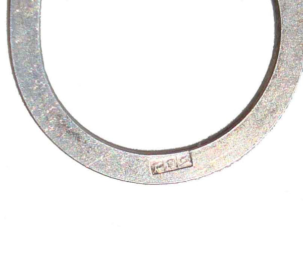 800 Silver Arabic Hallmark