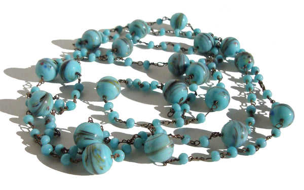 Czech Flapper Beads - Metro Retro Vintage