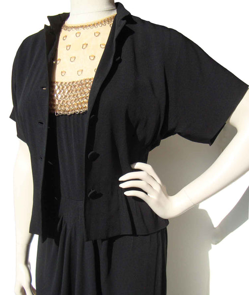 1940s Dress & Jacket - Metro Retro Vintage