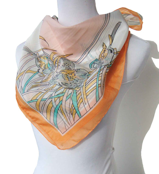 Parakeet Scarf - Metro Retro Vintage