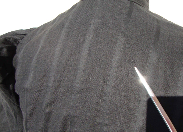 Close Up of Flaw on Victorian Shirtwaist