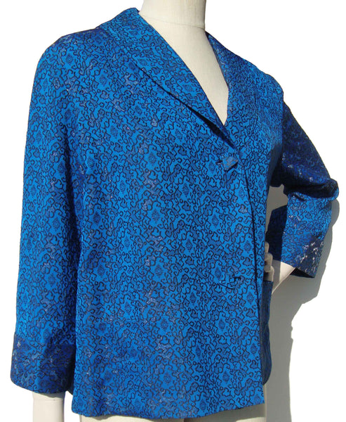 50s Brocade Jacket - Metro Retro Vintage