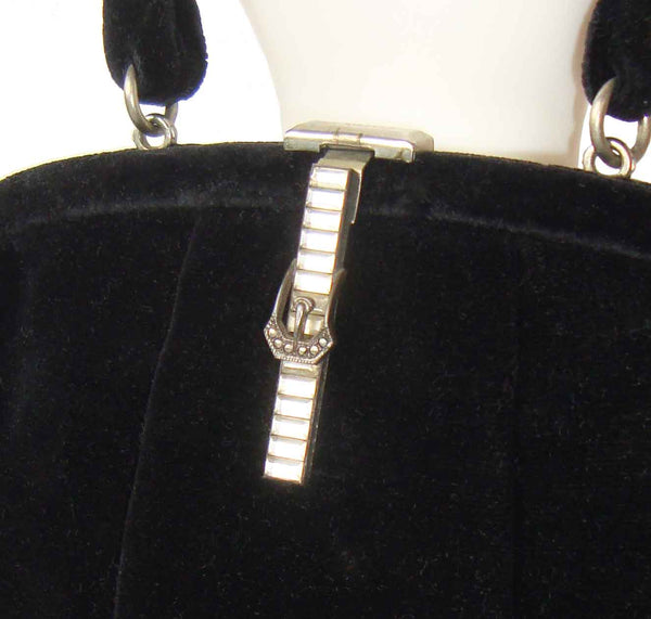 Art Deco Rhinestone Clasp