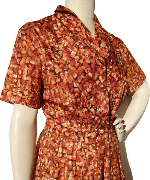 1950s Day Dress - Metro Retro Vintage